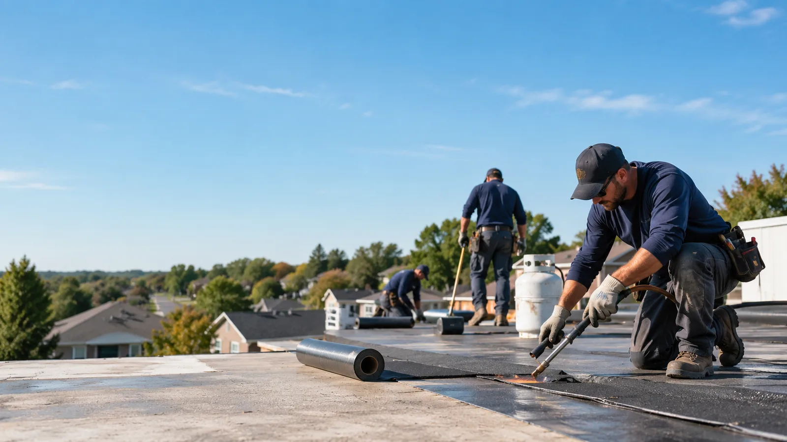 Flat Roof Leak Repair providers in Grainfield, KS